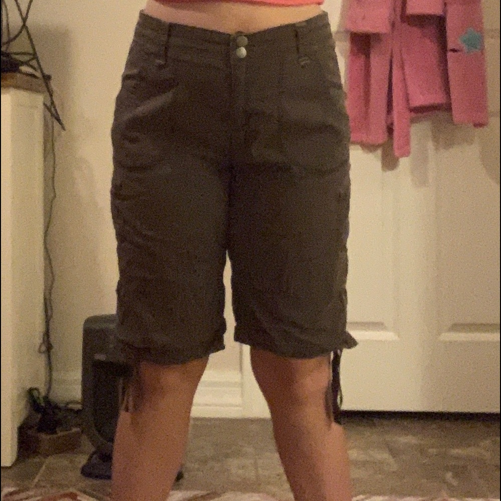 Brown shorts